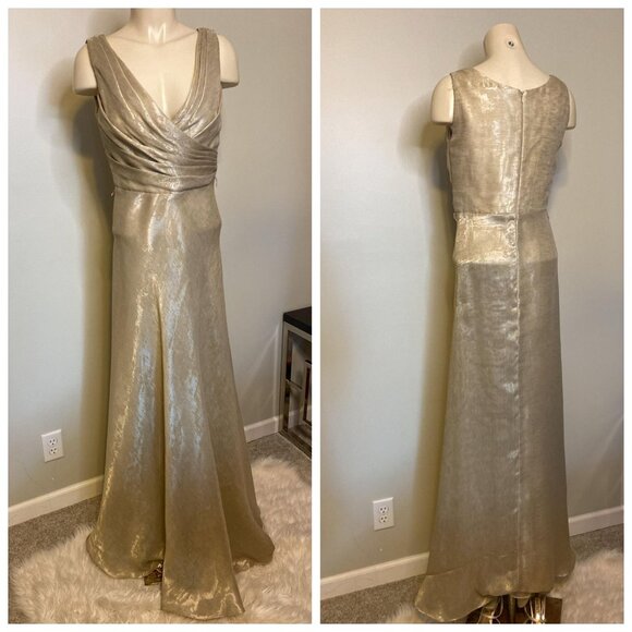 Roland Nivelais Dresses & Skirts - Roland Nivelais Bergdorf Goodman Gold Long Dress.